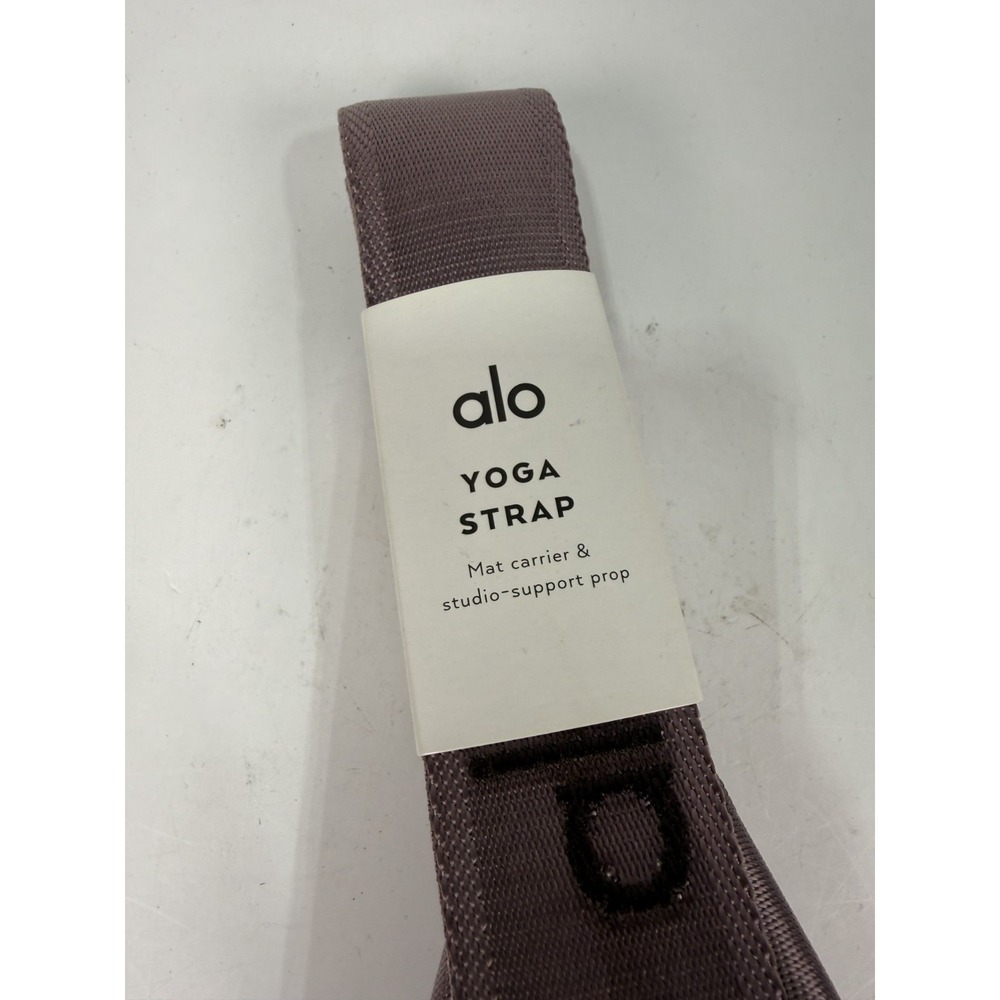 Alo Yoga Strap Mat Carrier & Studio-support Pro Smoky Quartz NEW - Picture 2 of 5